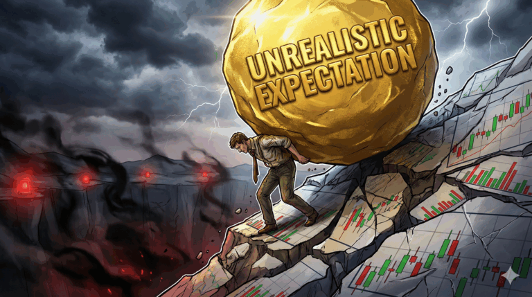 The Hidden Cost of Unrealistic Goals in Trading